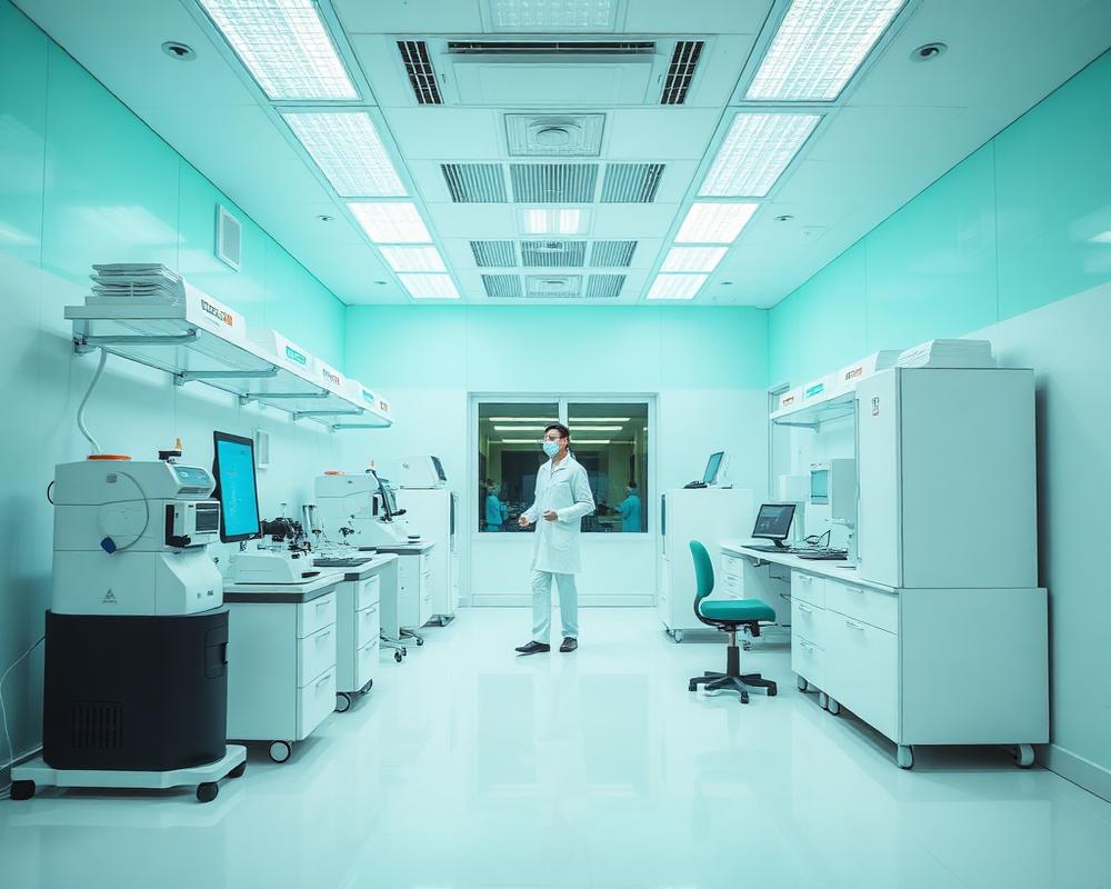 Accredited on-site medical laboratory